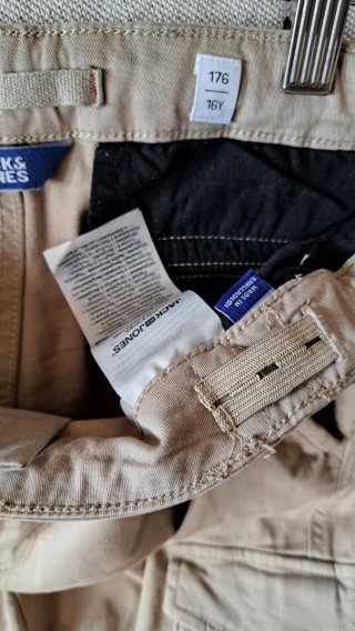 Pantalón cargo beige Jack & Jones Talla 16