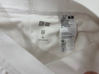 Minifalda-Pantalón Uniqlo Blanca