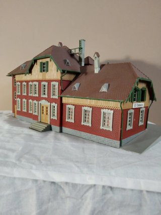 Maqueta Estación Ferrocarril H0