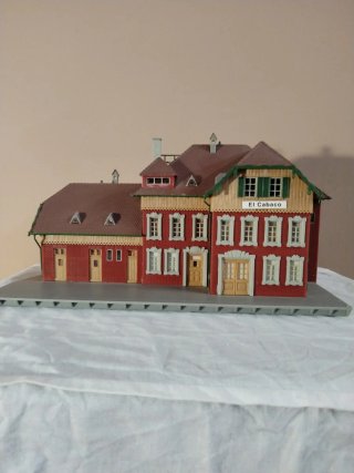 Maqueta Estación Ferrocarril H0