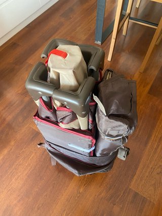 Cuna de viaje con cambiador