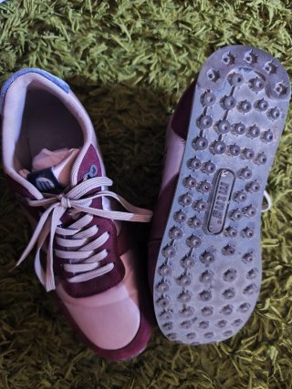 Zapatillas Mustang Azul y Morado