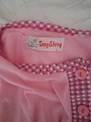 Pijama corto verano gatito rosa
