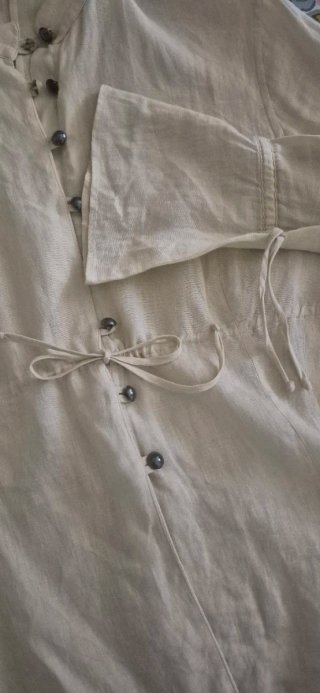 Camisa Beige Massimo Dutti