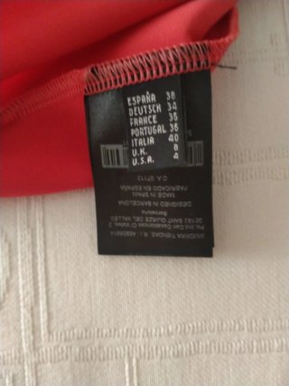 Camisa de señora con mangas acampanadas