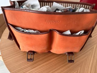Bolso de piel El Carrujano