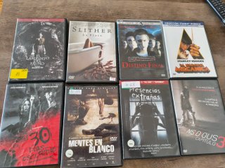 Lote 10 Películas DVD Terror y Fantasía