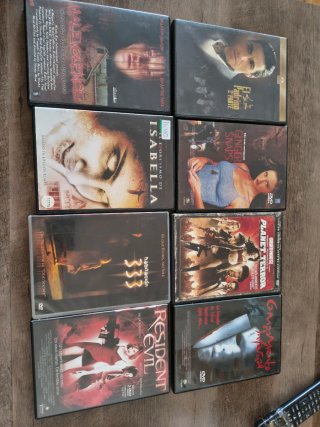 Lote 10 Películas DVD Terror y Fantasía