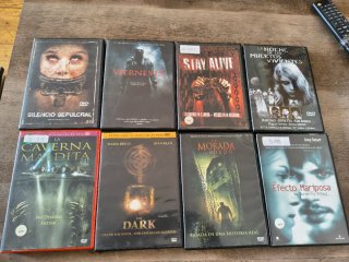 Lote 10 Películas DVD Terror y Fantasía