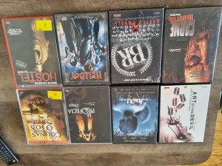 Lote 10 Películas DVD Terror y Fantasía