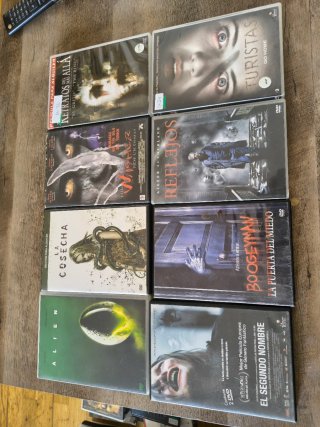 Lote 10 Películas DVD Terror y Fantasía