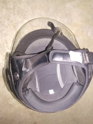 Casco Moto Negro HJC Safety