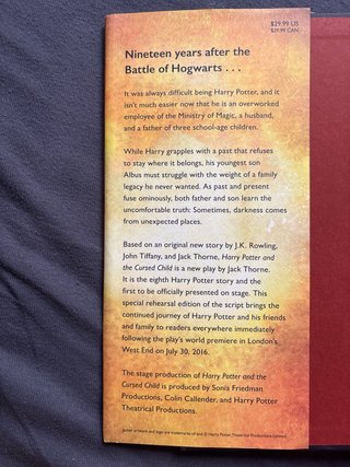 Harry Potter and the Cursed Child