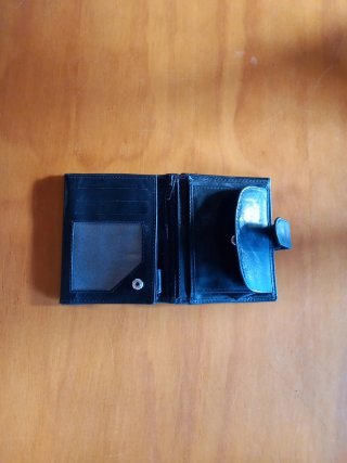 Cartera Billetera Tarjetero Negra