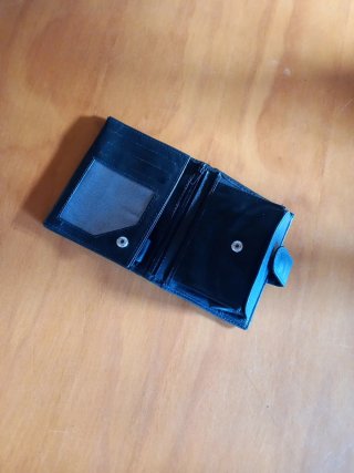 Cartera Billetera Tarjetero Negra