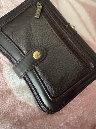 Monedero Cartera Mujer Marrón