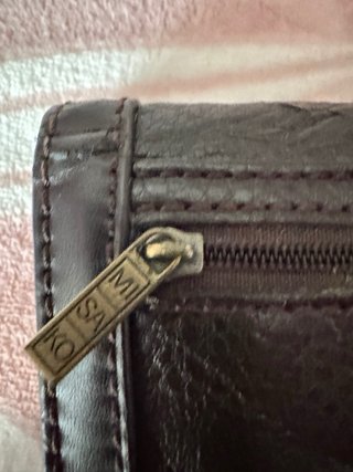 Monedero Cartera Mujer Marrón