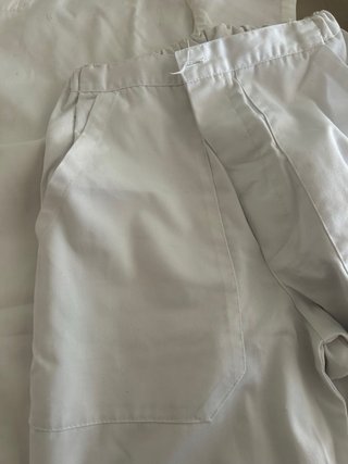 Pijama sanitario blanco Talla M