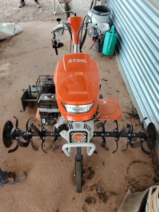 Mula Mecánica Naranja