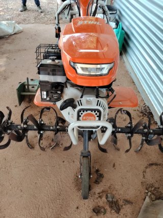 Mula Mecánica Naranja