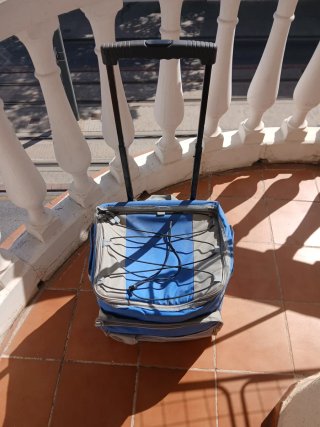 Nevera de playa con ruedas