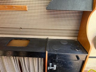 Cocina juguete madera antigua accesorios bajo prec