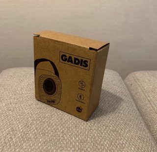 Altavoz Bluetooth Gadis Beige y Marrón