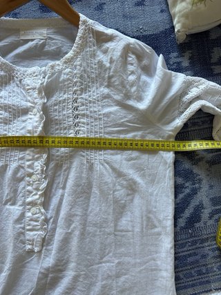 Blusa Maison Hotel Blanca Talla S