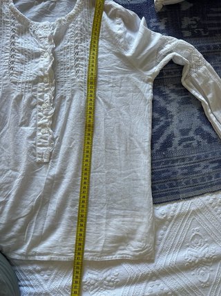 Blusa Maison Hotel Blanca Talla S