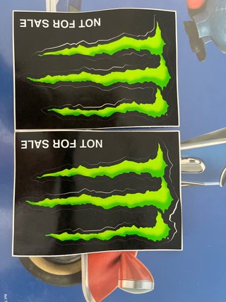 Pegatinas Monster Energy (2 unidades)