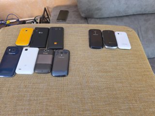 Lote 7 móviles Samsung, LG, HTC que funcionan
