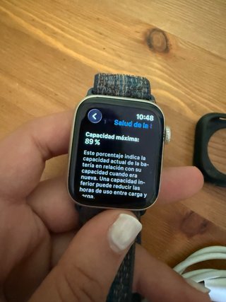 Apple Watch SE 2da Gen Plata/Negro