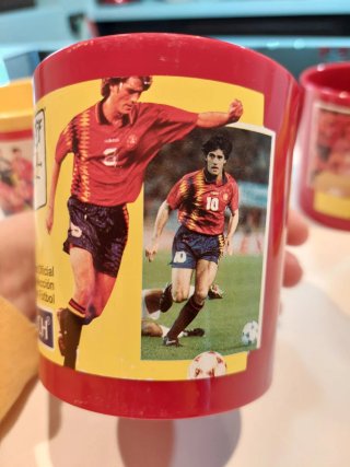 Tazze Collezione Nazionale di Calcio Spagnola 1998
