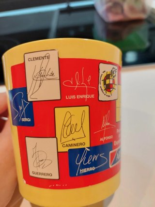 Tazze Collezione Nazionale di Calcio Spagnola 1998