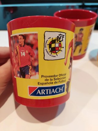 Tazze Collezione Nazionale di Calcio Spagnola 1998
