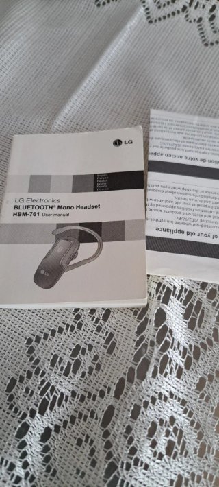 Auricolare Bluetooth LG vintage