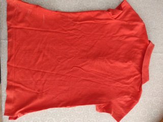 Polo Tommy Hilfiger Mujer Talla M Naranja / rojo