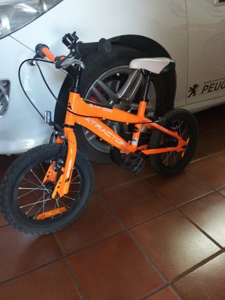 Bicicleta nueva de 14"Impoluta