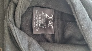 Sudadera Negra 2Pac Until The End