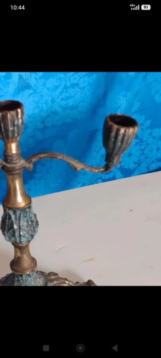 Antichi candelabri portacandele