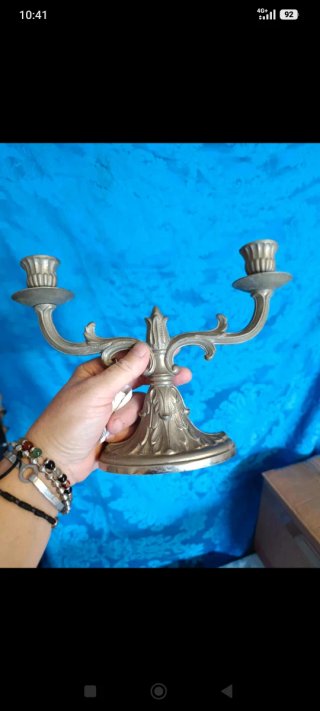 Antichi candelabri portacandele
