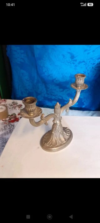 Antichi candelabri portacandele