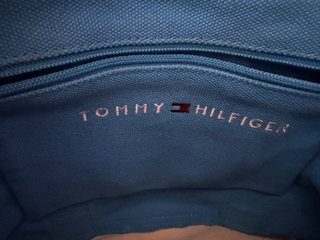 Bolso Tommy Hilfiger Azul y Beige