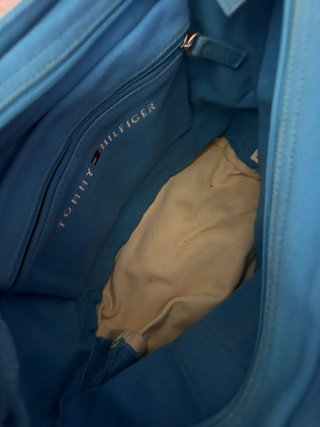 Bolso Tommy Hilfiger Azul y Beige