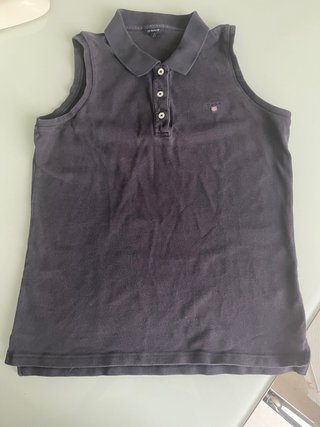 Polo GANT mujer gris