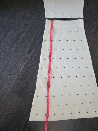 Conjunto Scalpers M Top y Falda Abalorios
