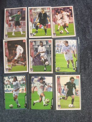 Lote cromos fútbol Albacete B.