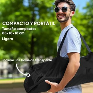 2 Sedie a Dondolo da Campeggio Reclinabili
