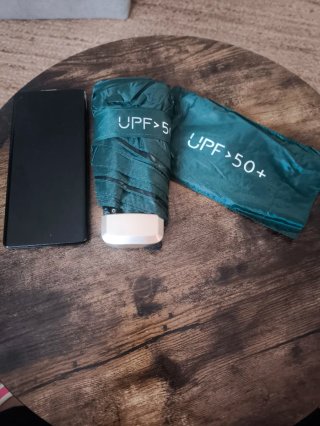 Paraguas plegable UPF 50+ verde