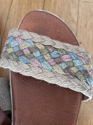 Sandalias piel mujer 40
